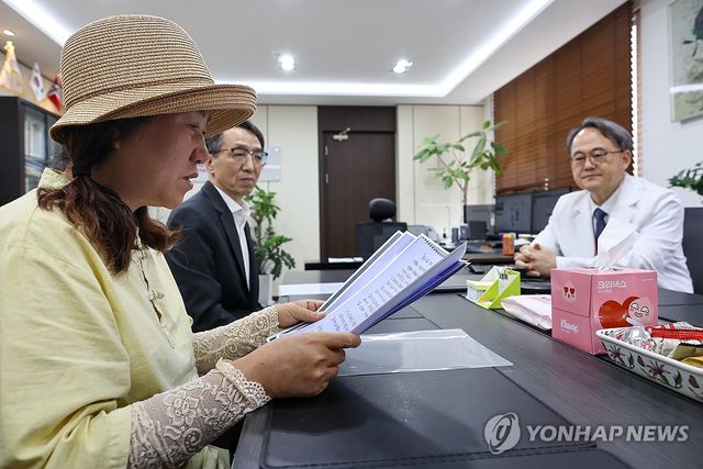 ‘의료진 선생님들 정말 감사합니다’