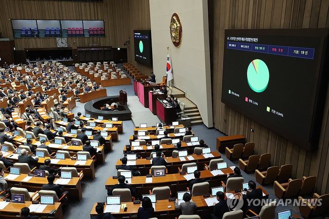 '에너지 3법' 중 전력망 확충법 본회의 통과