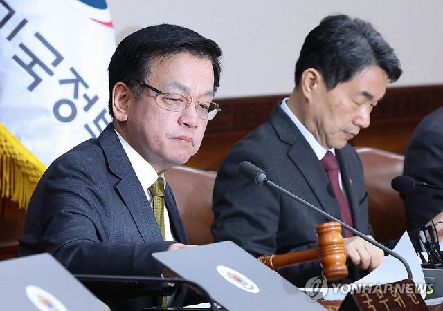 최상목 권한대행 국무회의 개회
