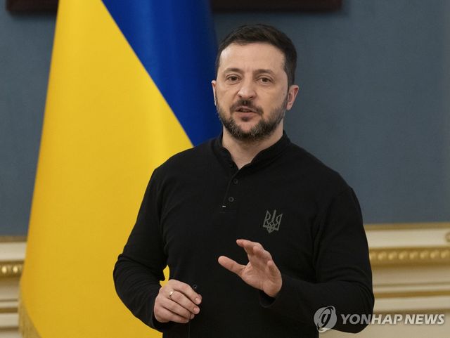 볼로디미르 젤렌스키 우크라이나 대통령