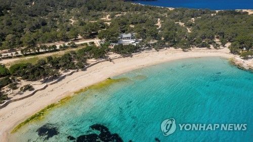 스페인 이비사섬 해변