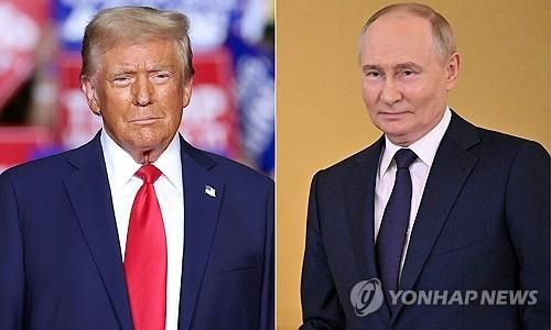 트럼프 미 대통령과 푸틴 러시아 대통령