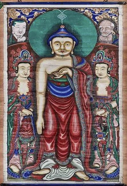 '부산 범어사 괘불도 및 괘불함'의 괘불도