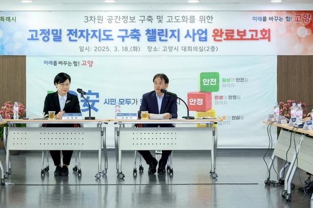 고양시, 고정밀 전자지도 구축