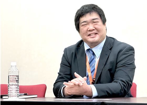 간담회 참석한 우메다 히로시 다쿠쇼쿠대 조교수