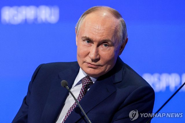 블라디미르 푸틴 러시아 대통령