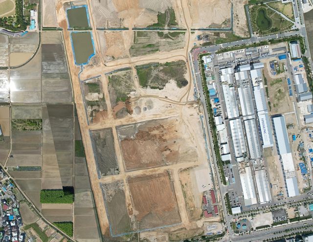 전주 탄소산단 항공사진