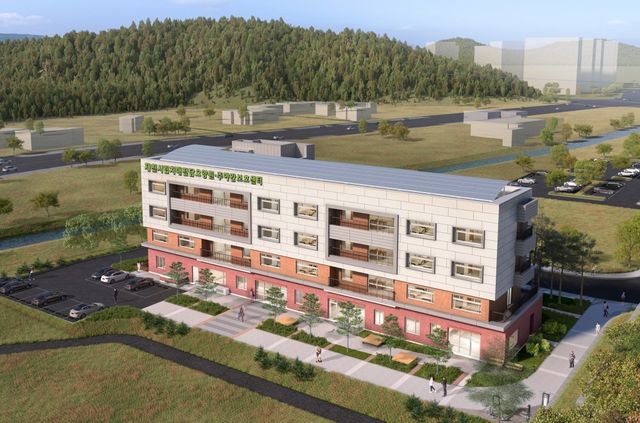 제천시립치매전담형 노인요양원·주야간보호센터 조감도