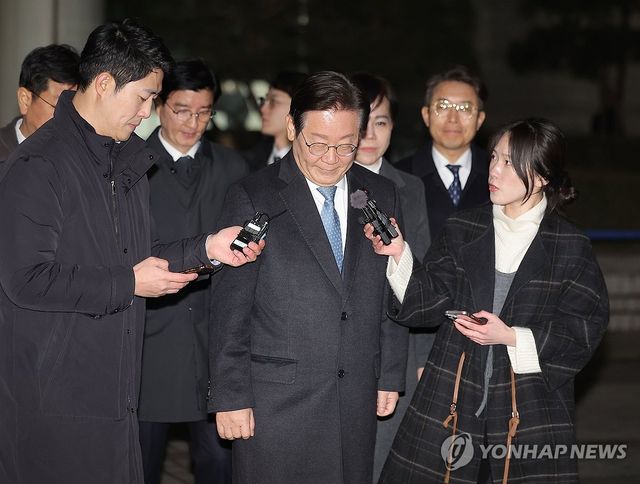 이재명 대표, '공직선거법 위반' 2심 변론 종료