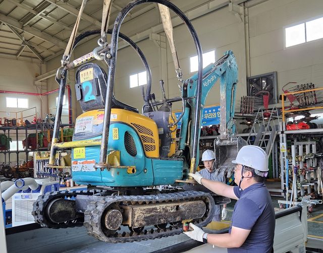 정읍 농기계임대사업소 내부