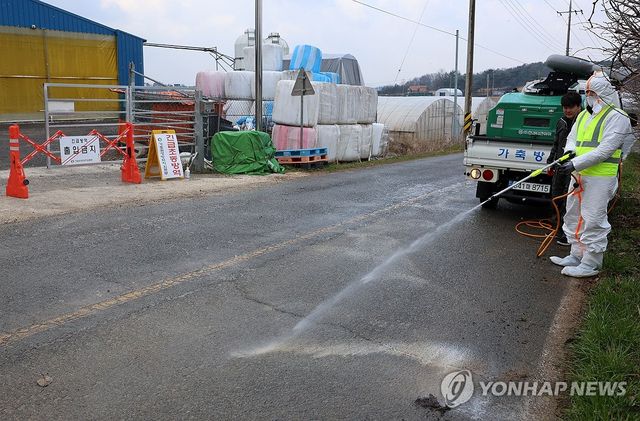 구제역 확산 방지 방역