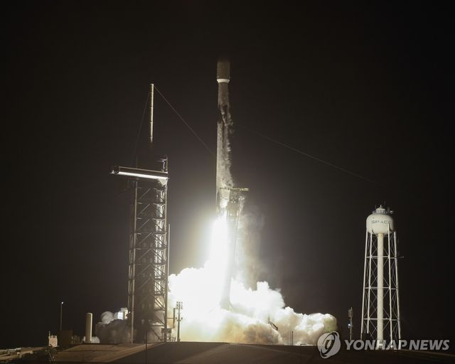 2025년 1월 15일 스페이스X 로켓에 실려 발사된 달 착륙선 '블루 고스트'