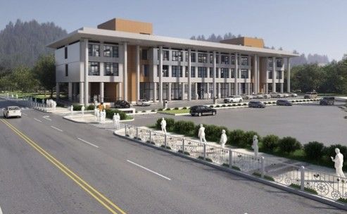 경남도의회 의원회관 건물 조감도