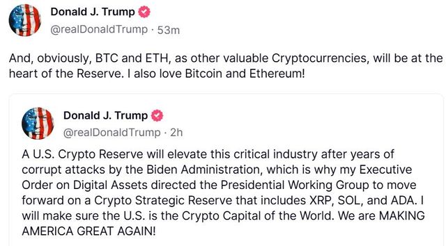 트럼프 대통령이 2일(현지시간) 트루스소셜에 올린 글