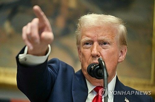 도널드 트럼프 미국 대통령