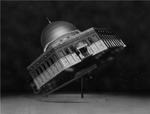 와엘 샤키, '알 아크사 공원' 스틸 이미지, 2006, 비디오 애니메이션, 10분[바라캇 컨템포러리 제공. 재판매 및 DB 금지]