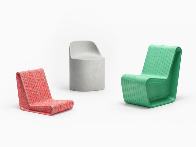 서울시가 개발한 펀(Fun) 디자인 공공시설물인 '폼&폼 체어'