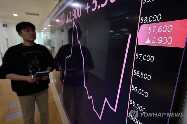 삼성전자 주가 급등