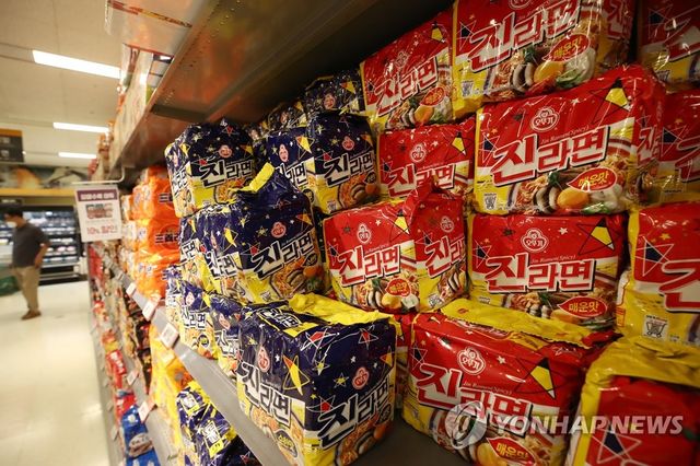 오뚜기 라면 가격 인상