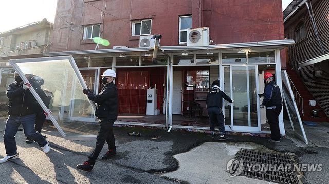 파주읍 성매매 집결지 법규 위반 건축물 철거