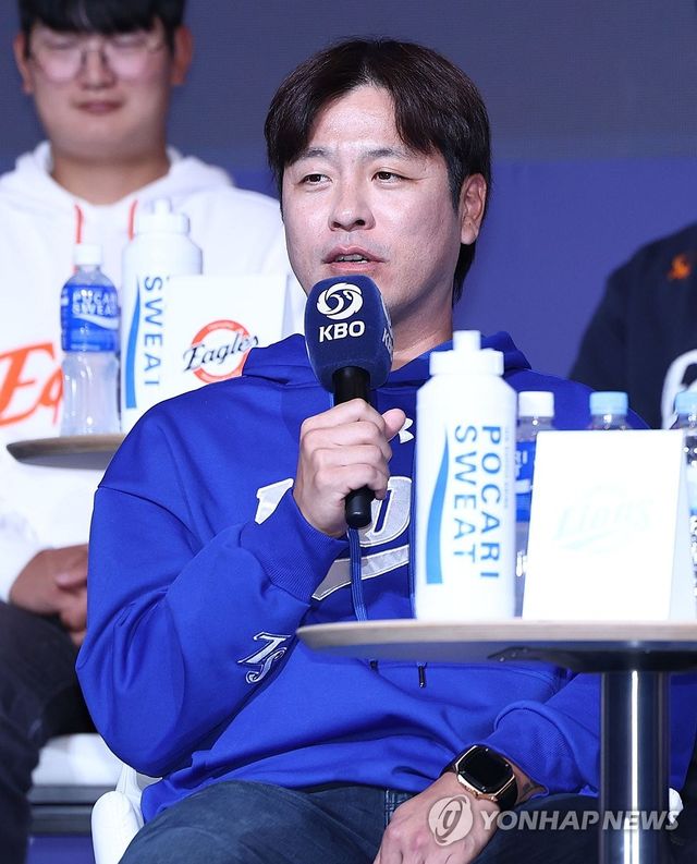 각오 밝히는 삼성 강민호