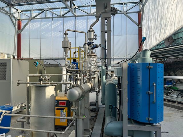 폐활성탄 재활용 설비 