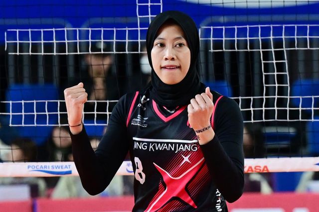 여자프로배구 정관장의 아시아쿼터 선수 메가