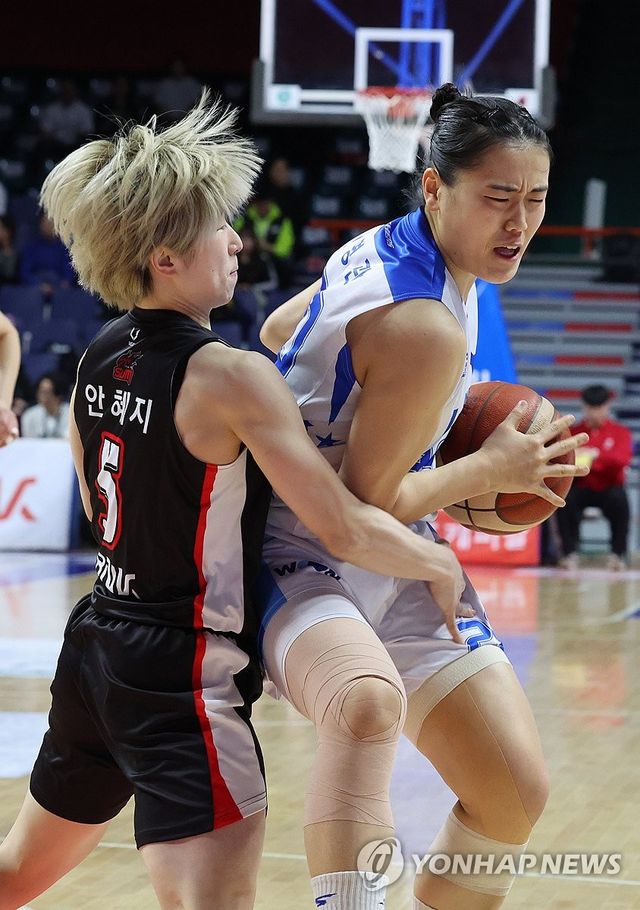 안혜지의 밀착마크