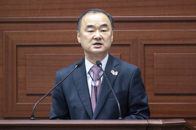 박규탁 경북도의원 5분 자유발언