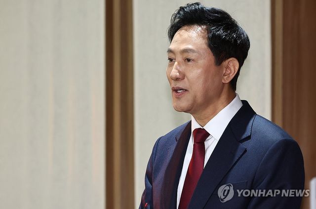 오세훈 서울시장, 검찰 압수수색에 대한 입장발표