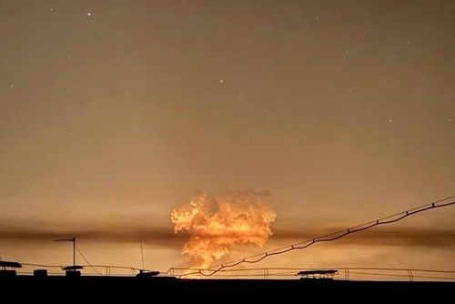 화재 난 쿠르스크 지역 내 가스 계량소