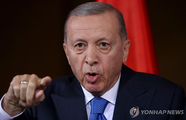 레제프 타이이프 에르도안 튀르키예 대통령 [EPA 연합뉴스 자료사진. 재판매 및 DB 금지]