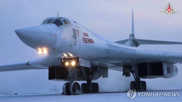 러시아군 TU-160 전략 폭격기