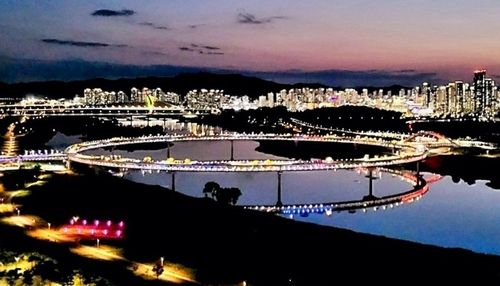 세종시 이응다리 야경