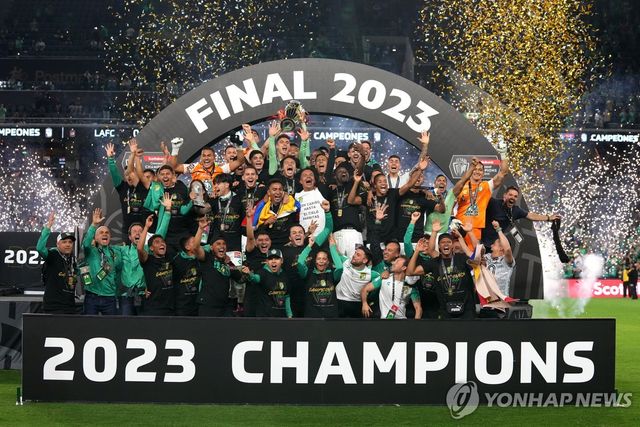 2023 CONCACAF 챔피언스리그에서 우승한 레온