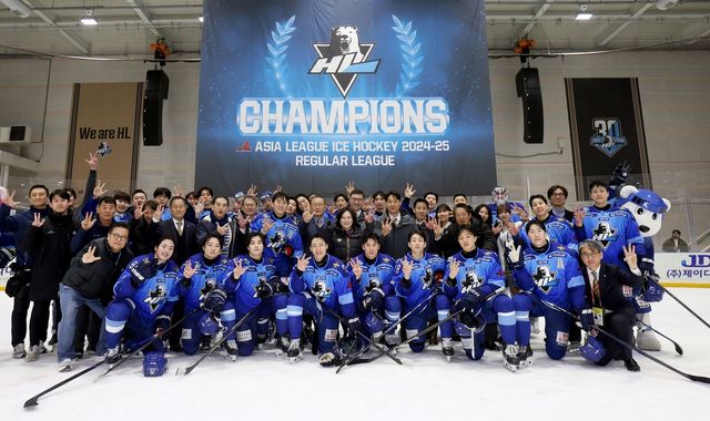통산 8번째 정규리그 우승을 차지한 HL안양