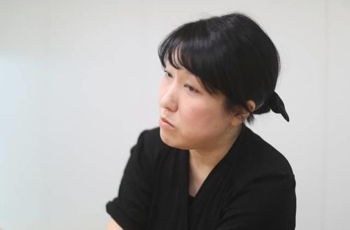 연합뉴스와 인터뷰 중인 김수빈 나부협 회장