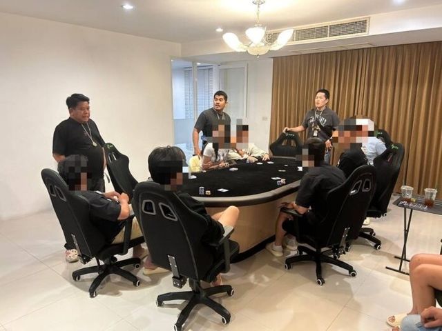 태국 번화가서 불법도박장 운영 한국인 7명 등 체포