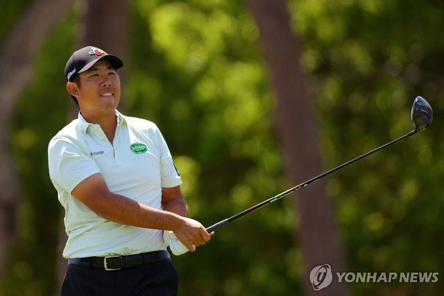 안병훈의 3라운드 경기 모습