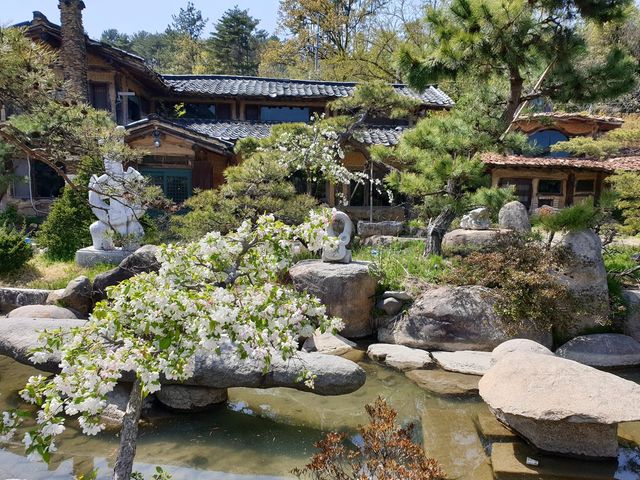 울산시 제3호 민간정원인 울주군 온양읍 '발리정원'