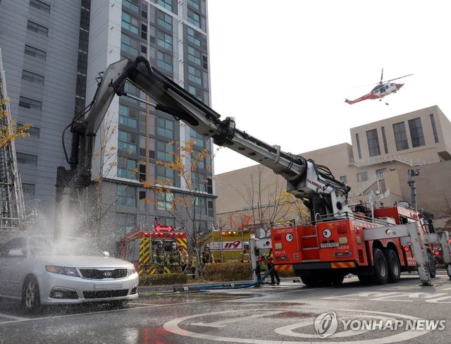 무인파괴방수차