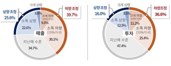 2024년 목표 대비 2025년 매출·투자 목표