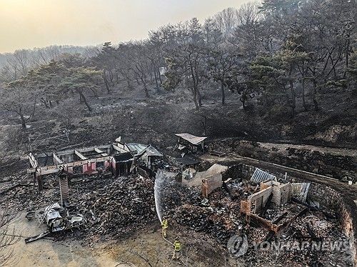 경북 의성 화마가 휩쓴 사찰