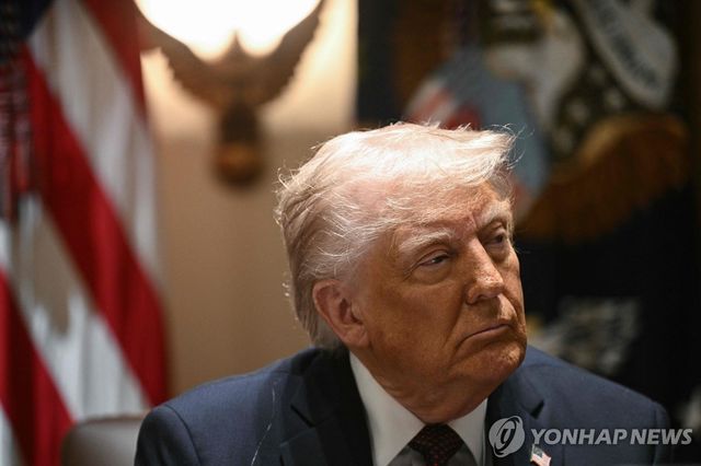 도널드 트럼프 미 대통령