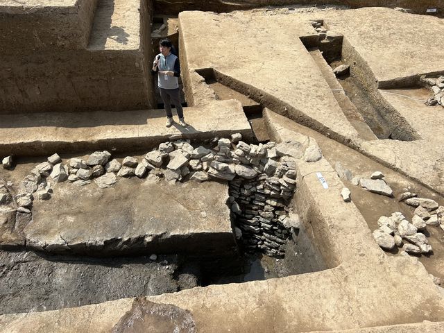 함안 가야리 유적에서 확인된 집수지 