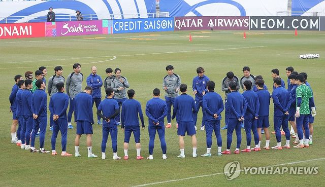 요르단전 앞둔 홍명보호