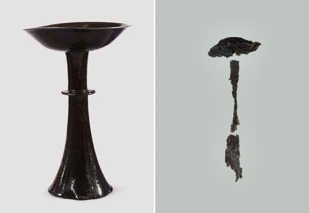 기존에 출토된 두형 칠기