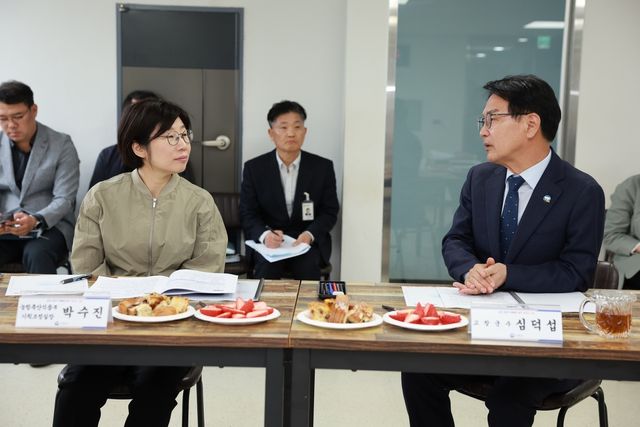 고창 찾은 박수진 농식품부 기획조정실장