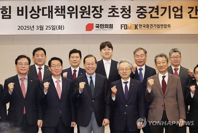 권영세 비상대책위원장 초청 중견기업 간담회