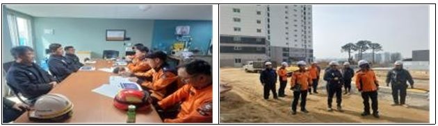 원주소방서, 봄철 대형공사장·장대터널 현장 점검